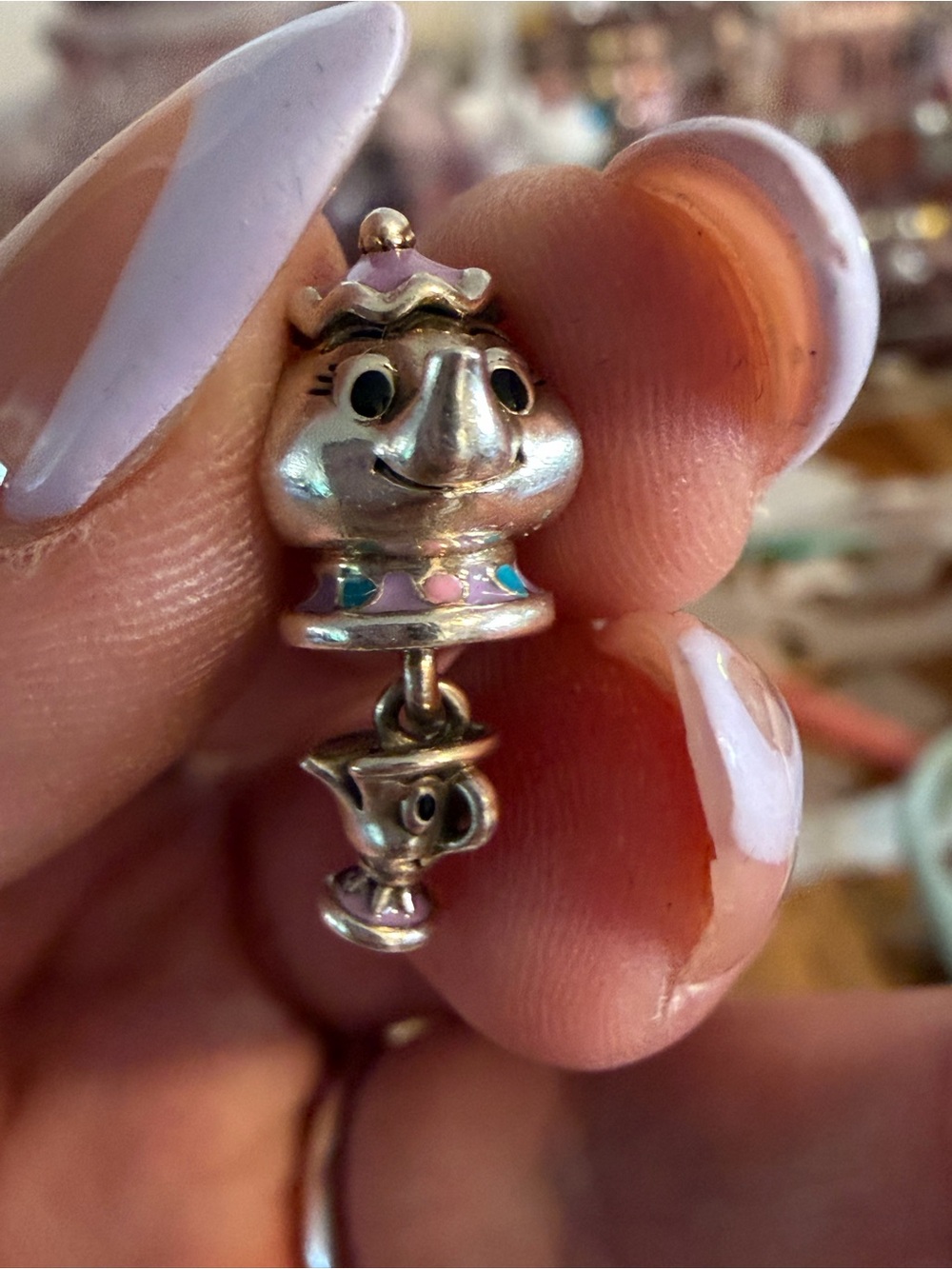 Disney Pandora Ms. Potts Dangle